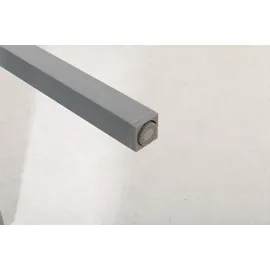 Gardissimo Faro Ausziehtisch 160-260 x 90 x 76 cm Silber