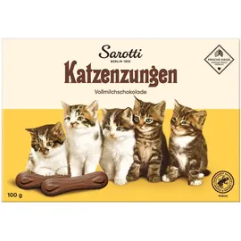 Sarotti Katzenzungen Vollmilchschokolade 10 Packungen 100 g