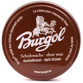 Burgol Schuhwachs - Lederpflege Schuhcreme braun