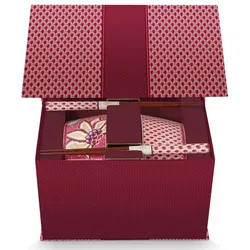 PIP Studio Oriental Flower Festival Geschenkset Schalen und Essstäbchen Geschirr 4 ct