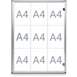 Schaukasten MAULextraslim, 9 x A4