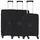 Travelite Orbita Koffer-Set 3-tlg. schwarz
