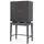 Casa Padrino Weinschrank 82,5 x 51 x 168 cm Anthrazitgrau/Bronze