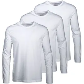 MAN'S WORLD Langarmshirt in weiß | Gr.: 72/74