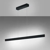 Knapstein LED-Hängeleuchte Runa, schwarz, Länge 152 cm