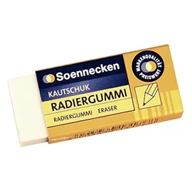 SOENNECKEN Radiergummi 54x23x13 mm Weiß