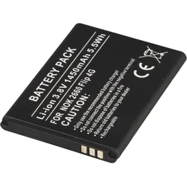 AccuCell Nokia 2660 Flip 4G 1450 mAh 1 St.
