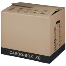 smartboxpro Smartbox Pro Versandkarton Umzugskarton Cargo-Box XS 455x380x345mm braun Packung mit 10 Stück