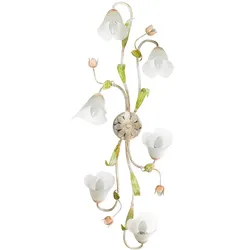 Deckenleuchte Wilma Weiß/Gün/Pink max. 6 Watt Deckenlampe
