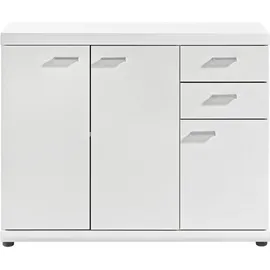 Procontour Sideboard 90 x 74 x 35 cm Weiß