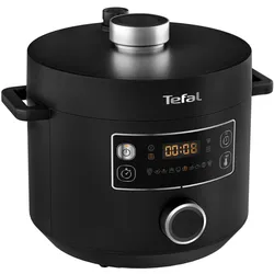 Tefal Multikocher »CY7548 Turbo Cuisine«, elektrischer Schnellkochtopf, 10 automatische Programme, vielseitig, 74602539-0 schwarz