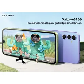 Samsung Galaxy A34 5G 6 GB RAM 128 GB Awesome Lime
