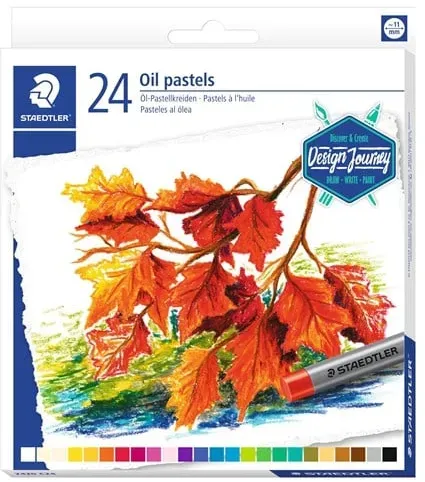Oil pastel 24 pcs. box