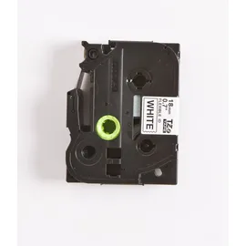 Brother TZe-FX241 18mm schwarz auf weiß