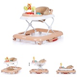 Chipolino Lauflernwagen 4 in1 Friends Wippe Musik Licht höhenverstellbar Stopper beige