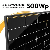 Jolywood Solar Jolywood JW-HD120N-R3-500W-FB - PV Modul