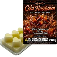 WonderWax Duftwachs Wax Melts für Duftlampe, 6 Herzen Duftmelt Wachsmelt Sojawachs Duftwachs Würfel für Raumdüfte, Wachs Duftöl Winter Indoor Schmelzen für Aromalampe Cola Fläschchen