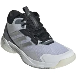 adidas Hallen-Indoorschuhe CrazyFlight 5 Mid weiss/silber/schwarz Damen