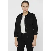 Vero Moda Curve Runa Slim Jeansjacke - Black -