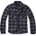 Brandit Textil Check Langarmhemd Black / Grey 134-140 cm