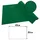 ProNappe Platzsets grün 30,0 x 40,0 cm, 100 St.