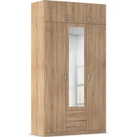 Rauch Wäscheschrank GAMMA 136 x 248 x 54 cm Braun