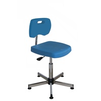 Kango Verstellbarer Stuhl, Polyurethan, blau, 59 x 59 x 89 cm