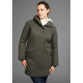 POLARINO Outdoorjacke POLARINO, Damen, Gr. 48, grün (olivgrün), Web, Obermaterial: 100% Polyester. Futter: 100% Polyester.