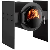 KANUK | Kaminofen Kanuk® - STAND | Steel | 8 kW - Schwarz