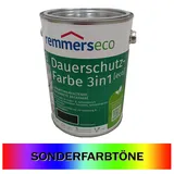 REMMERS ECO Dauerschutz-Farbe 3in1 Deckfarbe Holzfarbe Holzschutz 2.5L SONDERTON