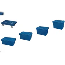 Logiplast Transportbehälter 45 ltr. 1-tlg. blau