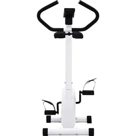 vidaXL Heimtrainer inkl. Gurtwiderstand schwarz/weiß