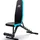 JX FITNESS Hantelbank Verstellbar Schwarz