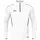 Jako Challenge Sweatshirt mit 1/4-Reißverschluss weiß/anthra light XXL