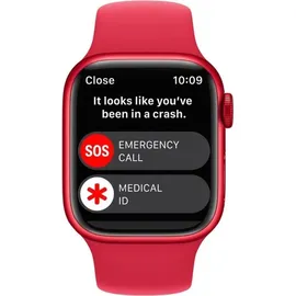 Apple Watch Series 8 GPS 45 mm Aluminiumgehäuse (product)red, Sportarmband (product)red