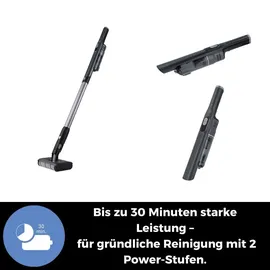 Fakir AS 1480 LT Floor schwarz-silber