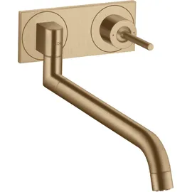 Hansgrohe Axor Uno 2 Einhebel-Küchenmischer Unterputz Brushed Bronze
