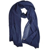 Seeberger reiner Cashmere Schal groß - Blau