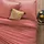 ATMOSPHERA CREATEUR D'INTERIEUR Bettgarnitur Unifarben Rosa 240 x 220 cm + 0 x 0 cm