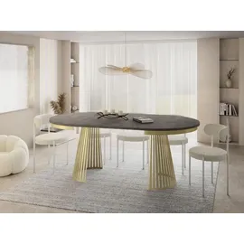 WFL GROUP Naro Ø 100 cm Dunkelgrau