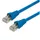 Telegärtner Patchkabel S/FTP 3.00 m Blau Flammwidrig, mit Rastnasenschutz, Flammwidrig, Halogenfrei, UL-zertifiziert 1 St.