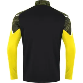 Jako Performance Ziptop Herren schwarz/soft yellow S