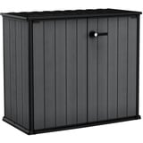 Keter Cortina Bella Aufbewahrungsbox, 1000l Fassungsvermögen, Außenmaße B/T/H 139.5x77x120cm, Evotech Material, Wasserdicht