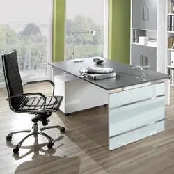 Schreibtisch mit Wangengestell Kerkmann Domezk