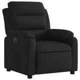 vidaXL Relaxsessel Elektrisch 148 x 79,5 x 0 cm Schwarz mit Liegefunktion