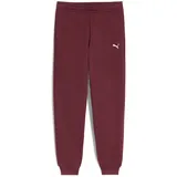 Puma Essentials Fleece Jogginghose Jungen 96 - ruby shimmer 152