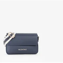 Valentino Zero Re Umhängetasche Kunstleder Blu Notte