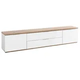 Composad TV-Lowboard Mundi Dekor Weiß / Hochglanz