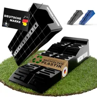 werkthor Auffahrkeile 2er Set Schwarz