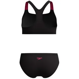 Speedo Bikini Mädchen Anthrazit/Pink 140